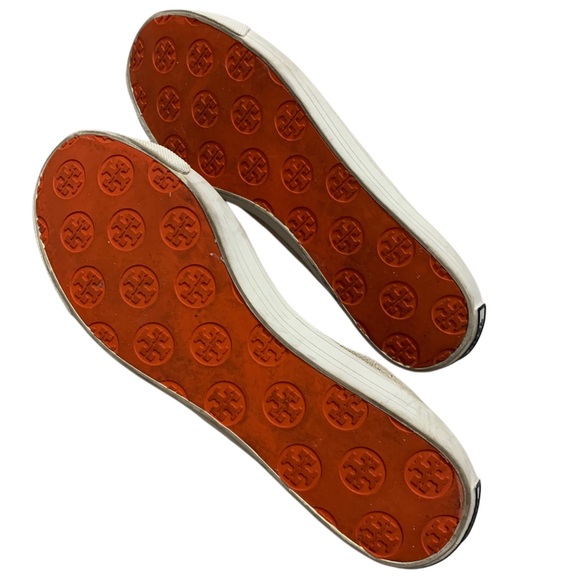 Tory Burch Beige and Navy Flats - Picture 4 of 4